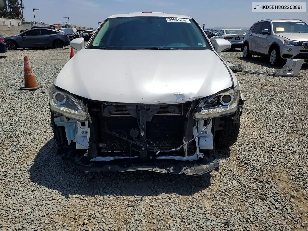 2016 Lexus Ct 200 VIN: JTHKD5BH8G2263881 Lot: 55951896