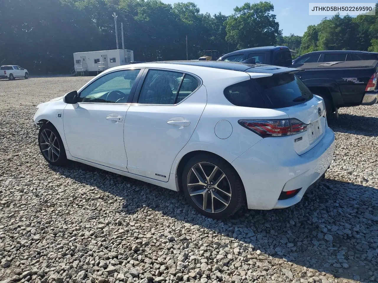 2016 Lexus Ct 200 VIN: JTHKD5BH5G2269590 Lot: 56738896
