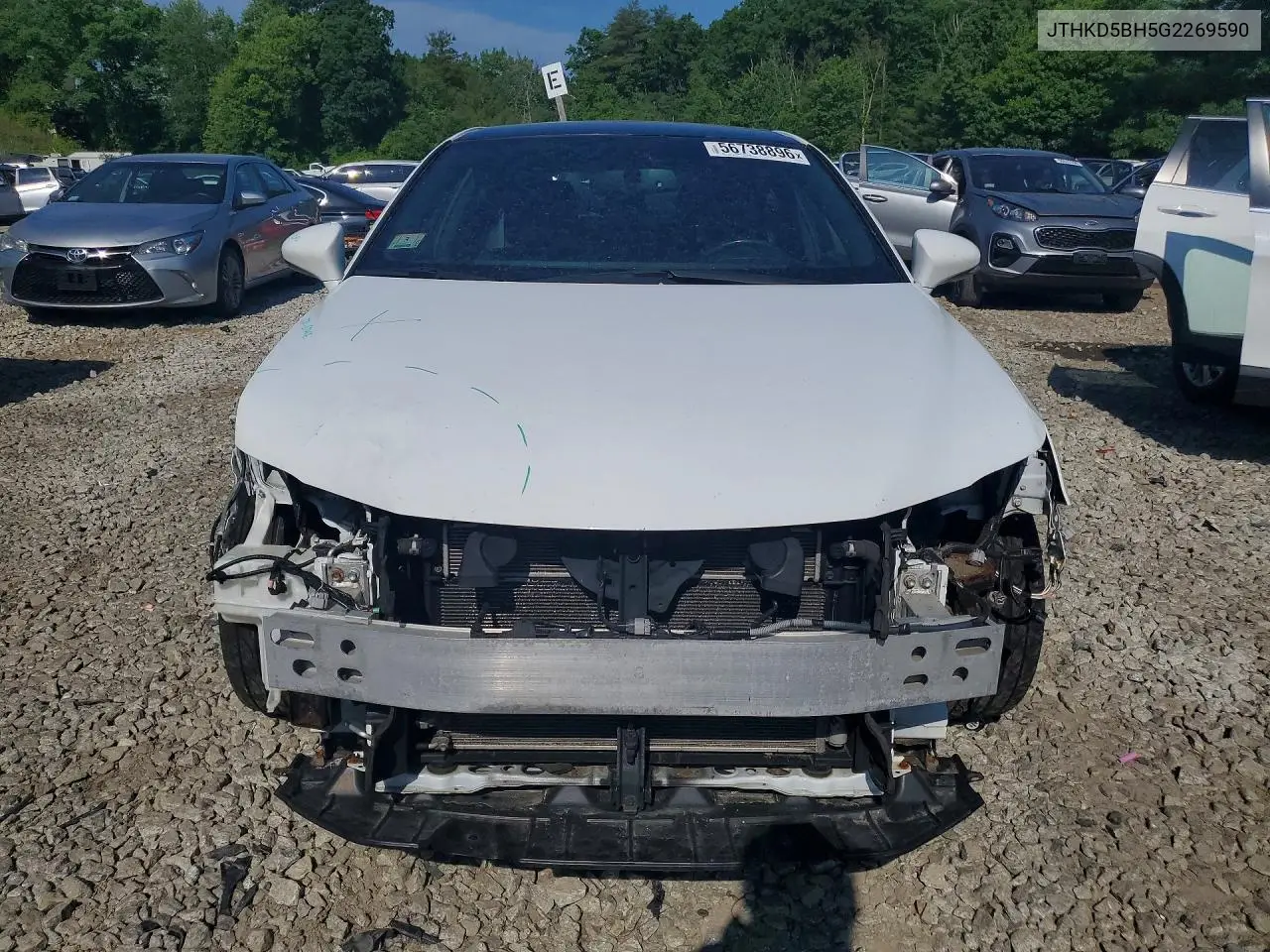2016 Lexus Ct 200 VIN: JTHKD5BH5G2269590 Lot: 56738896