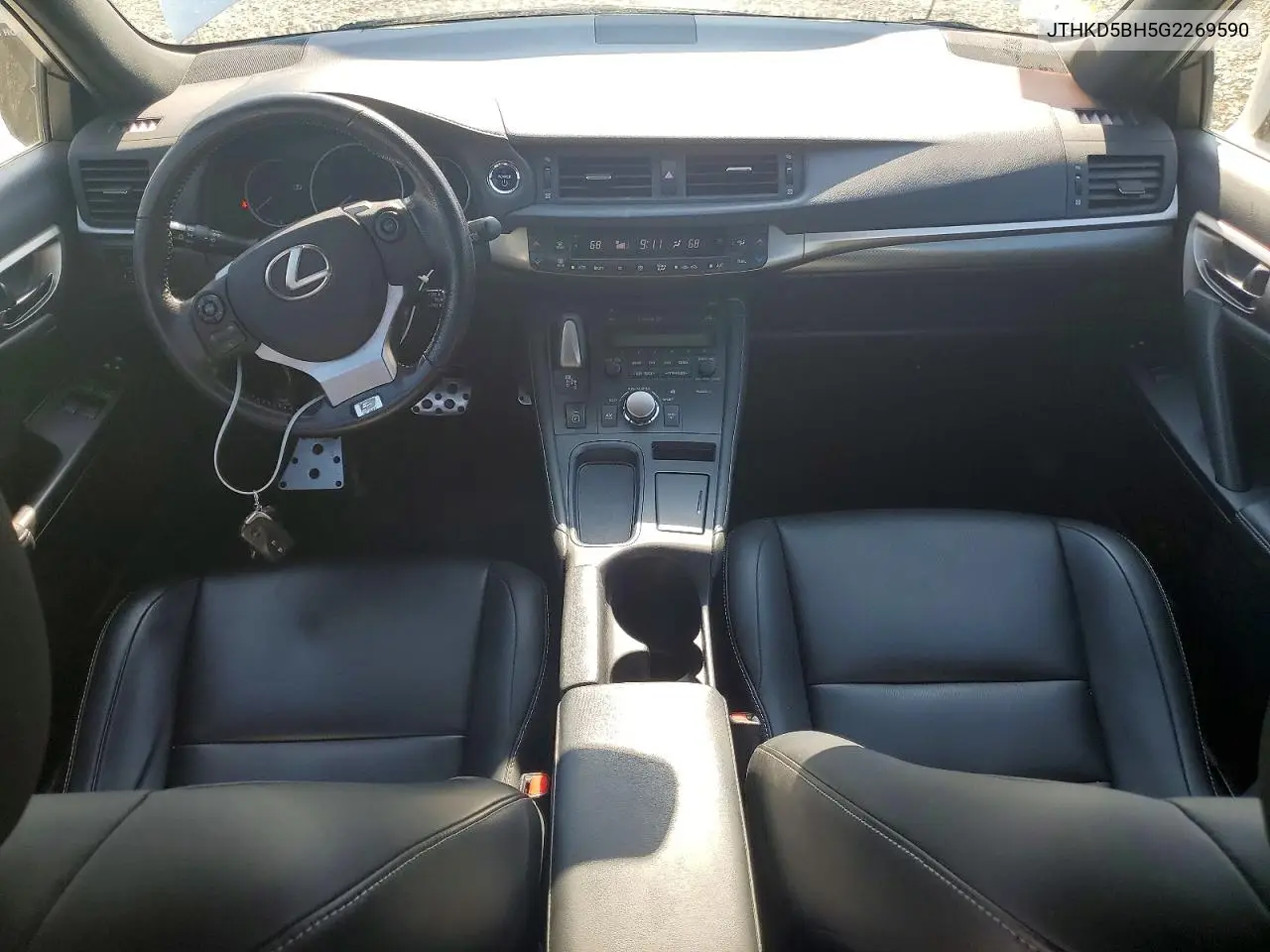 2016 Lexus Ct 200 VIN: JTHKD5BH5G2269590 Lot: 56738896