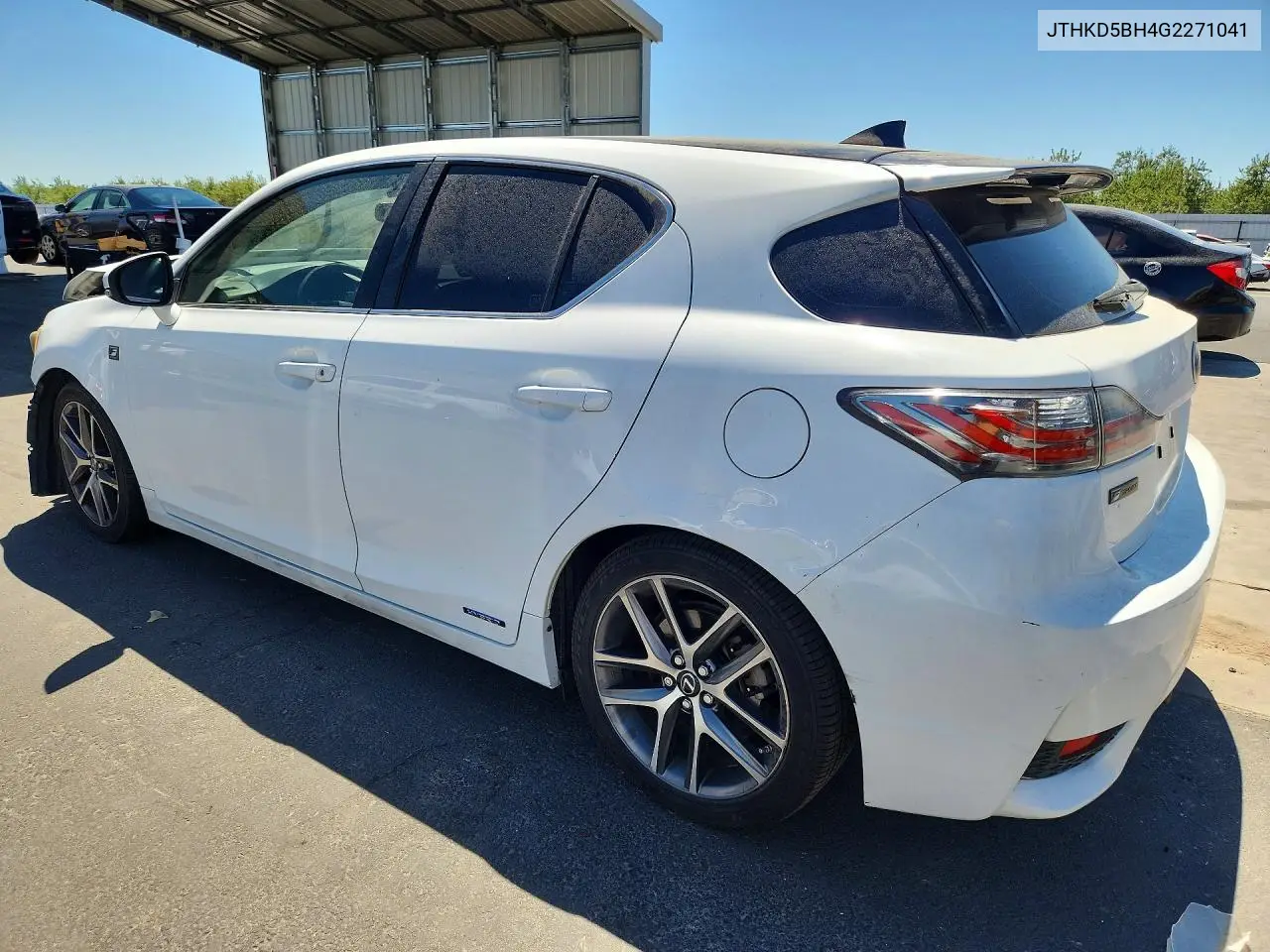 2016 Lexus Ct 200 VIN: JTHKD5BH4G2271041 Lot: 59999316