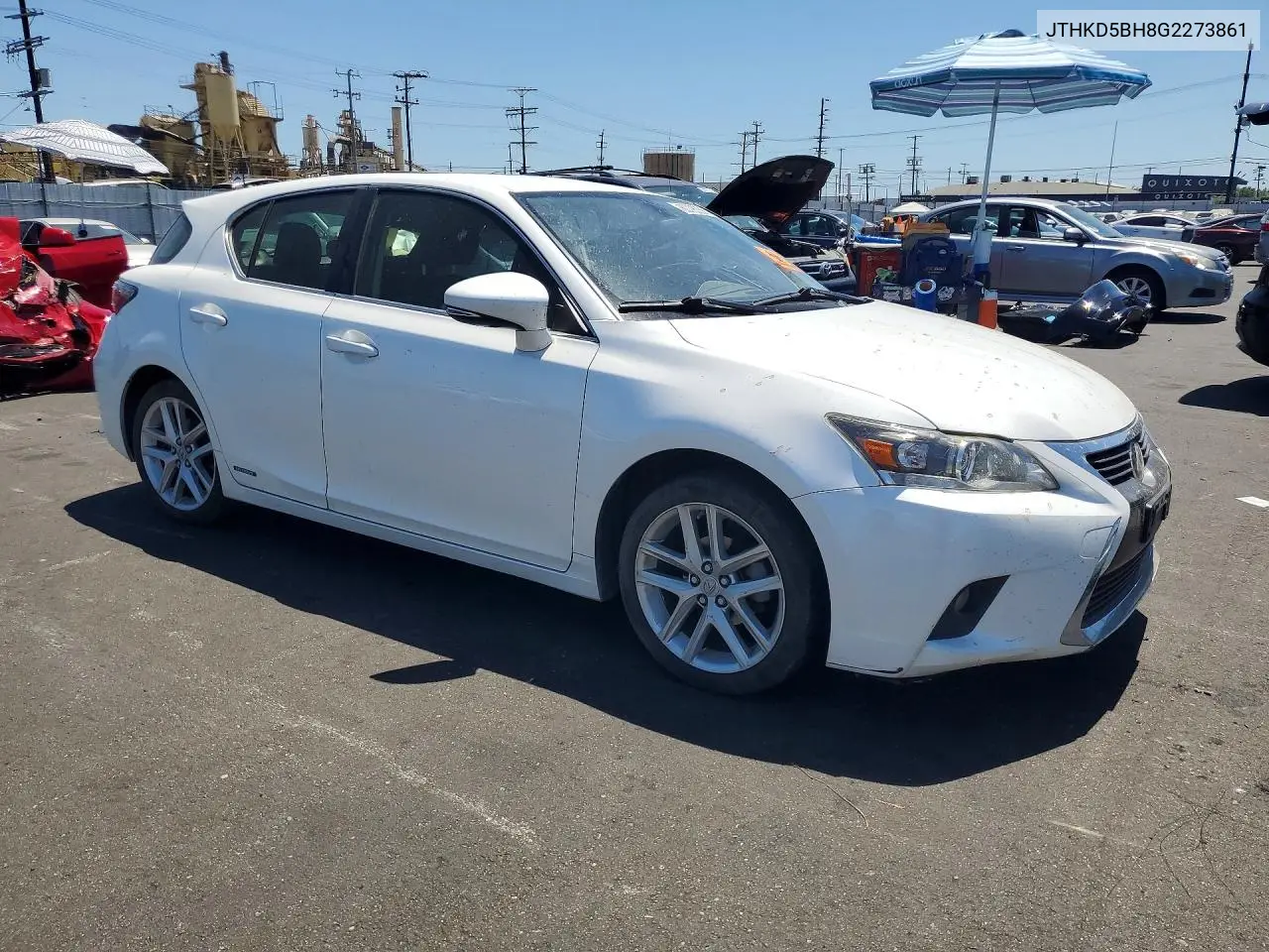 2016 Lexus Ct 200 VIN: JTHKD5BH8G2273861 Lot: 60795356
