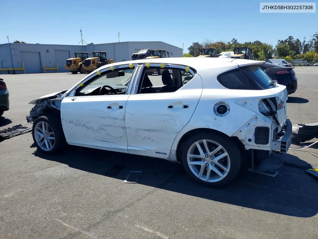 2016 Lexus Ct 200 VIN: JTHKD5BH3G2257308 Lot: 61053056
