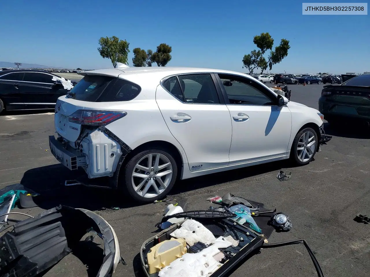 2016 Lexus Ct 200 VIN: JTHKD5BH3G2257308 Lot: 61053056