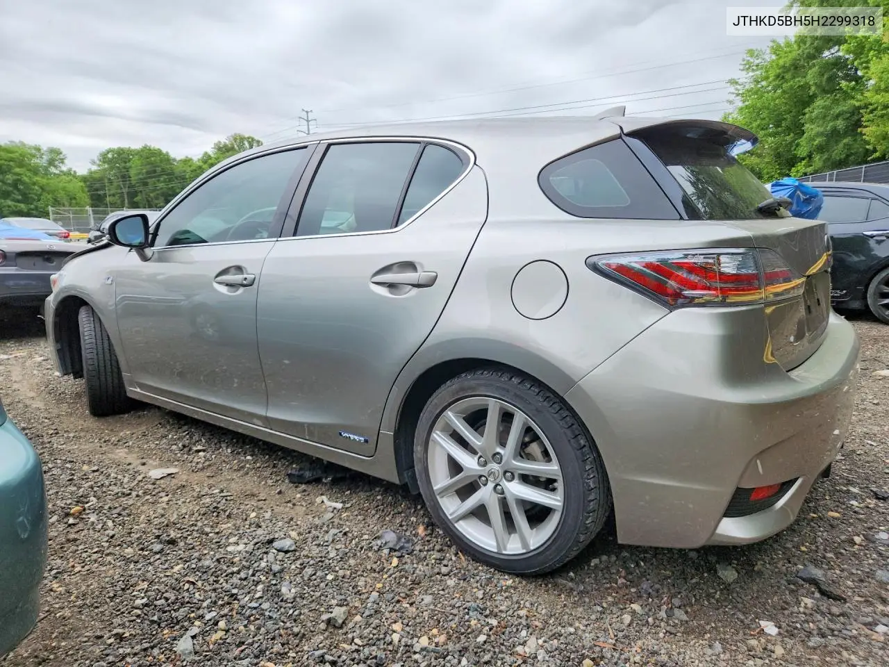 2017 Lexus Ct 200 VIN: JTHKD5BH5H2299318 Lot: 54331866
