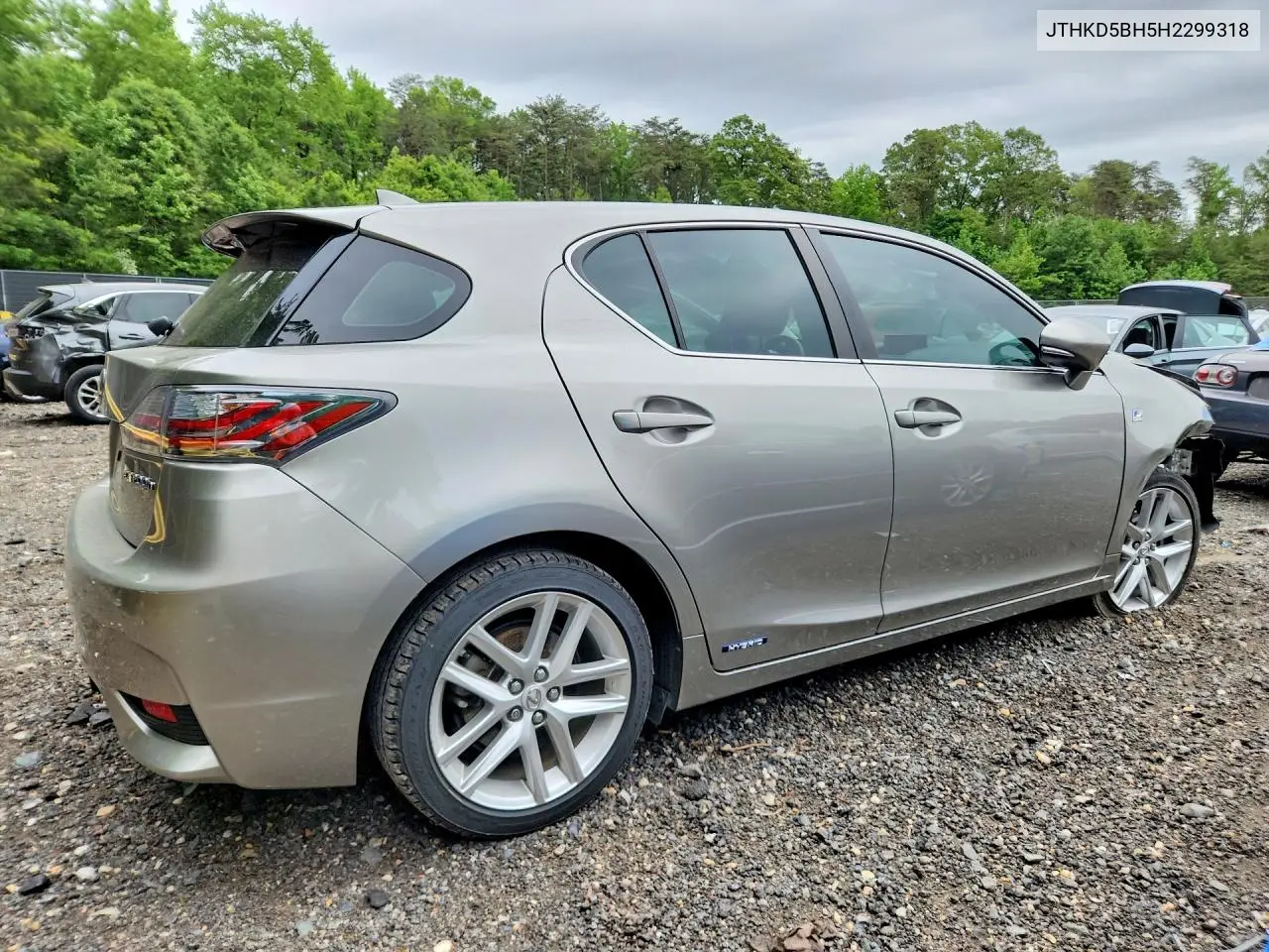2017 Lexus Ct 200 VIN: JTHKD5BH5H2299318 Lot: 54331866