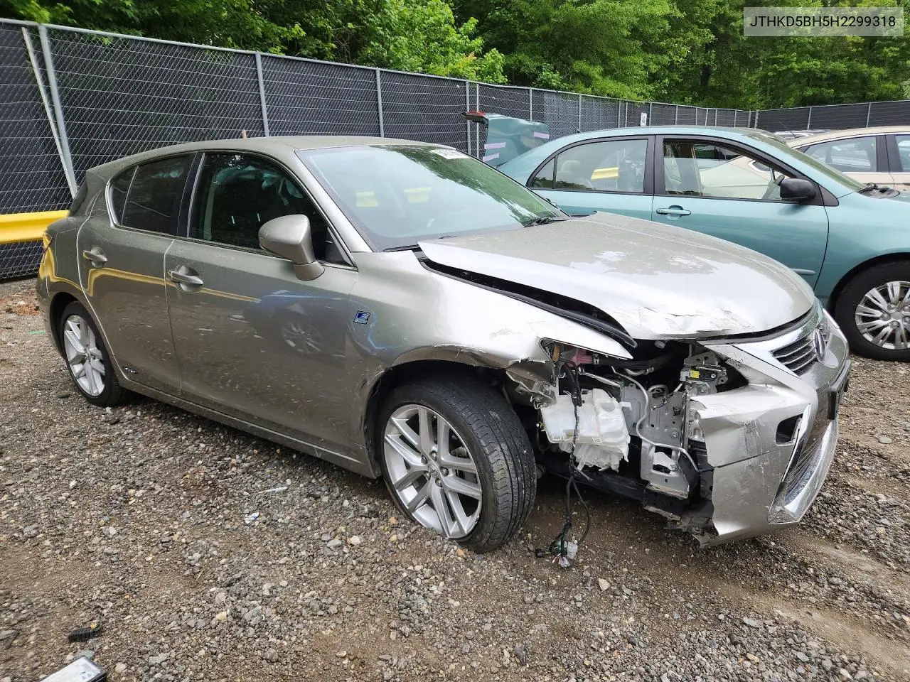 2017 Lexus Ct 200 VIN: JTHKD5BH5H2299318 Lot: 54331866