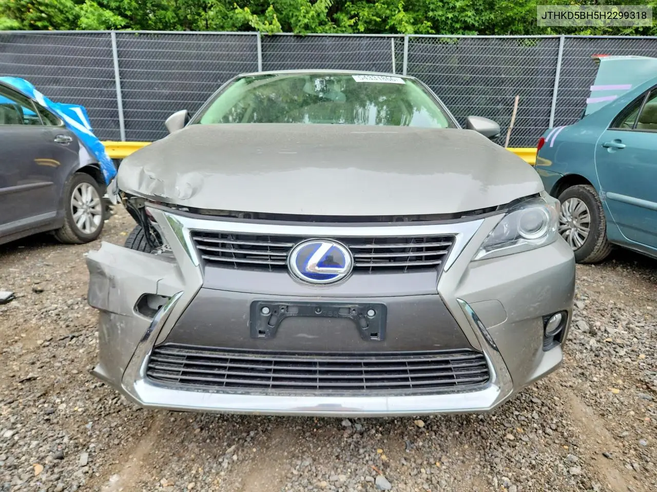 2017 Lexus Ct 200 VIN: JTHKD5BH5H2299318 Lot: 54331866