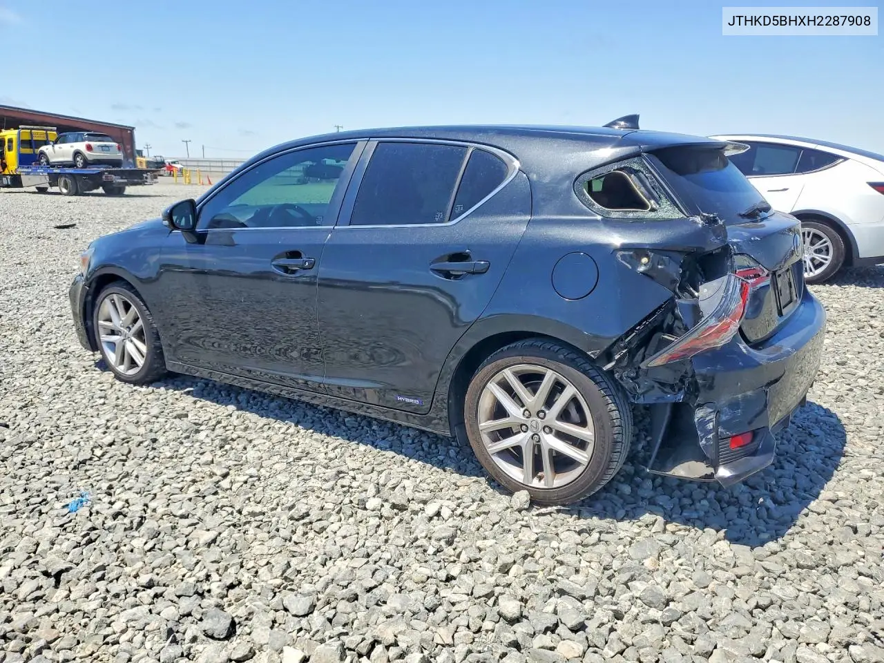 2017 Lexus Ct 200 VIN: JTHKD5BHXH2287908 Lot: 57721576