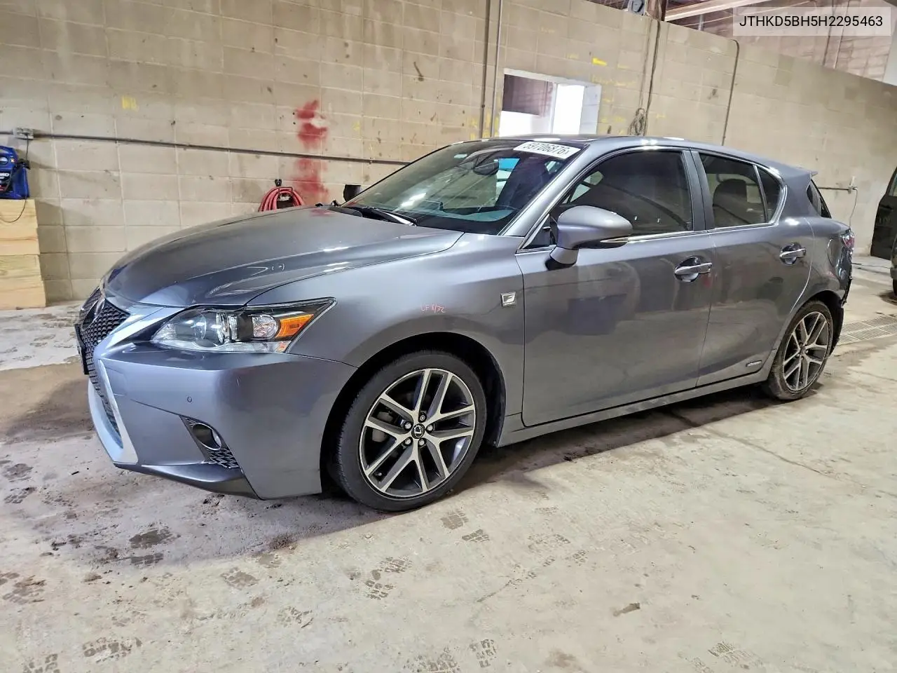 2017 Lexus Ct 200 VIN: JTHKD5BH5H2295463 Lot: 59706876