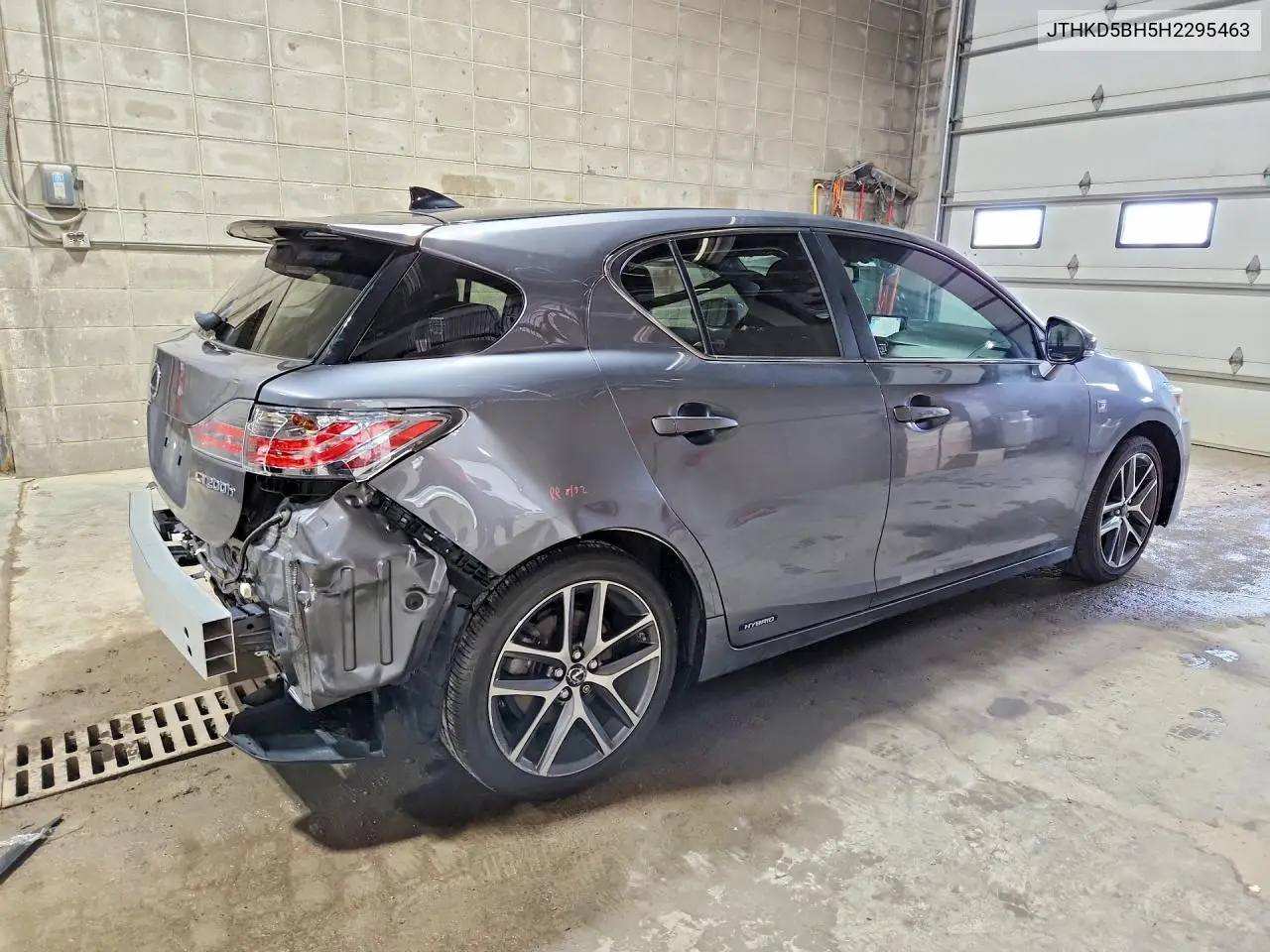 2017 Lexus Ct 200 VIN: JTHKD5BH5H2295463 Lot: 59706876