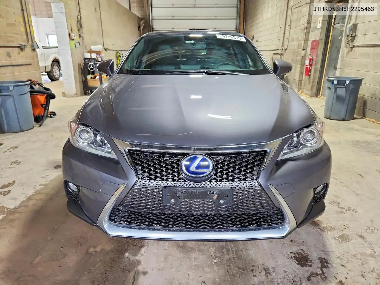 2017 Lexus Ct 200 VIN: JTHKD5BH5H2295463 Lot: 59706876