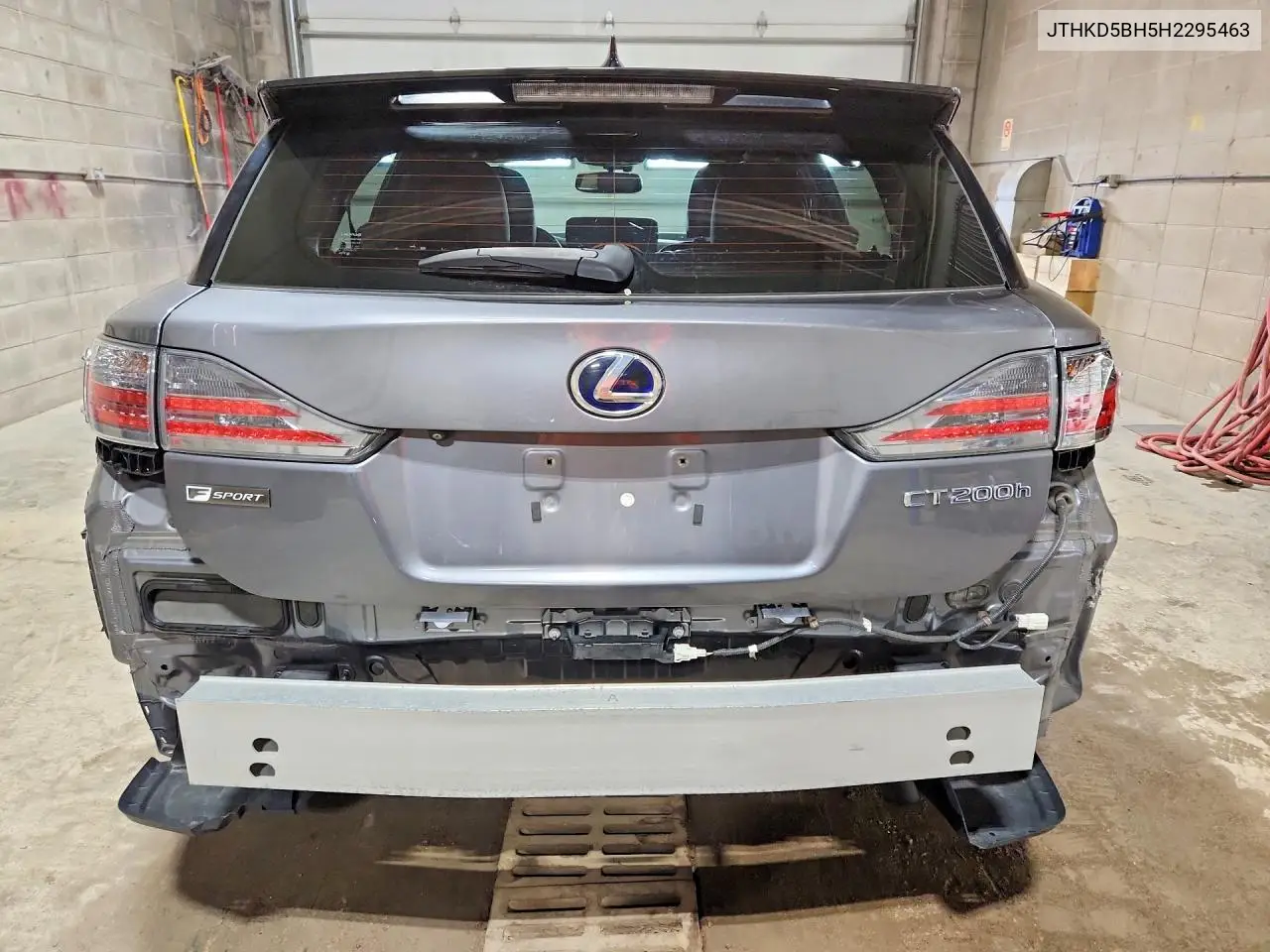 2017 Lexus Ct 200 VIN: JTHKD5BH5H2295463 Lot: 59706876