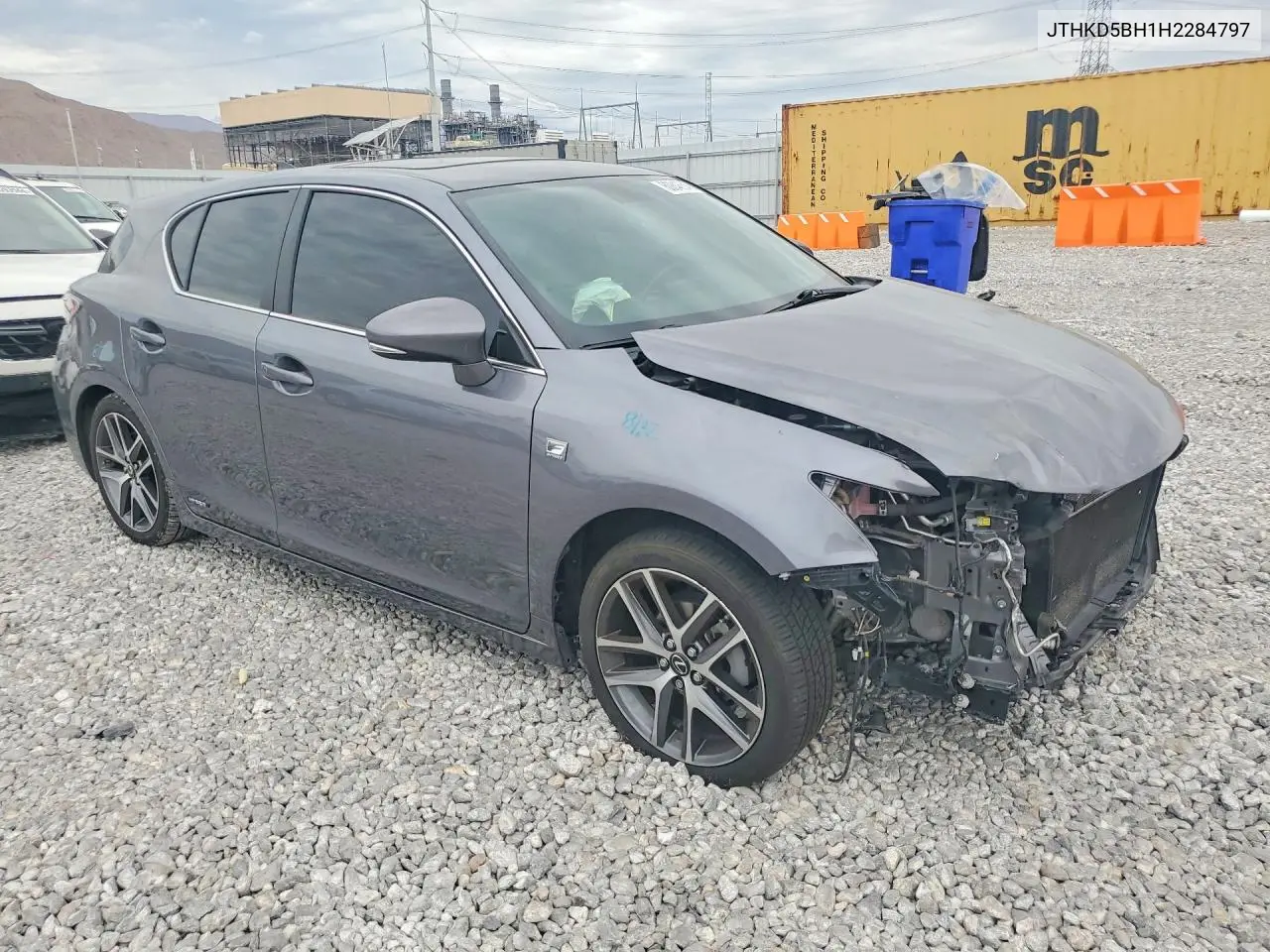 2017 Lexus Ct 200 VIN: JTHKD5BH1H2284797 Lot: 60848346