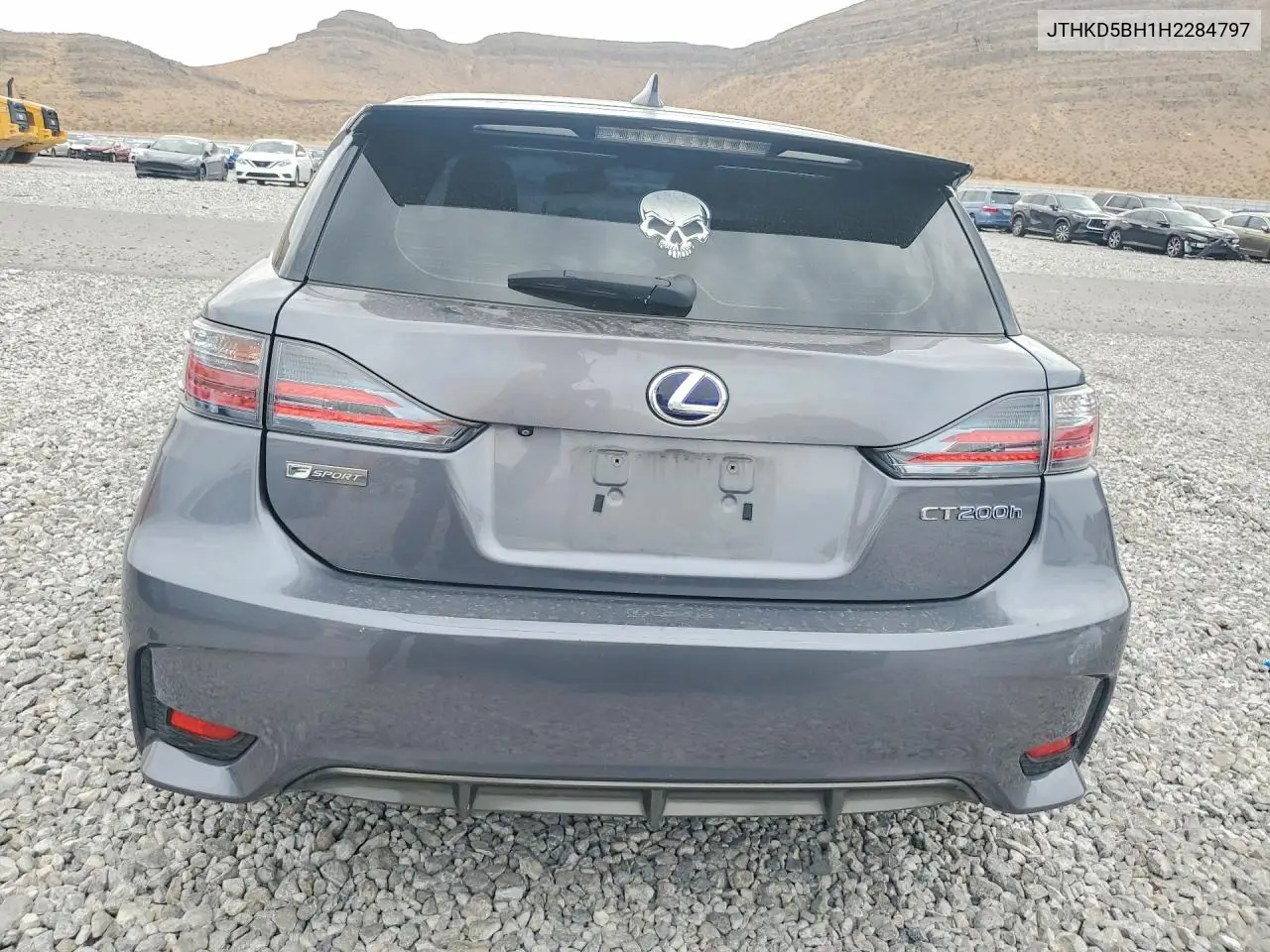 2017 Lexus Ct 200 VIN: JTHKD5BH1H2284797 Lot: 60848346