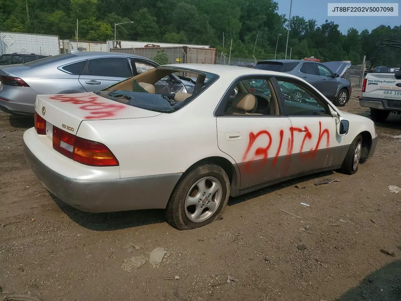 1997 Lexus Es 300 VIN: JT8BF22G2V5007098 Lot: 61104466