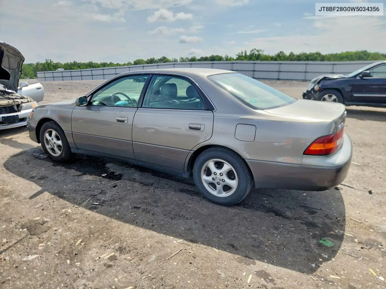 1998 Lexus Es 300 VIN: JT8BF28G0W5034356 Lot: 60788856