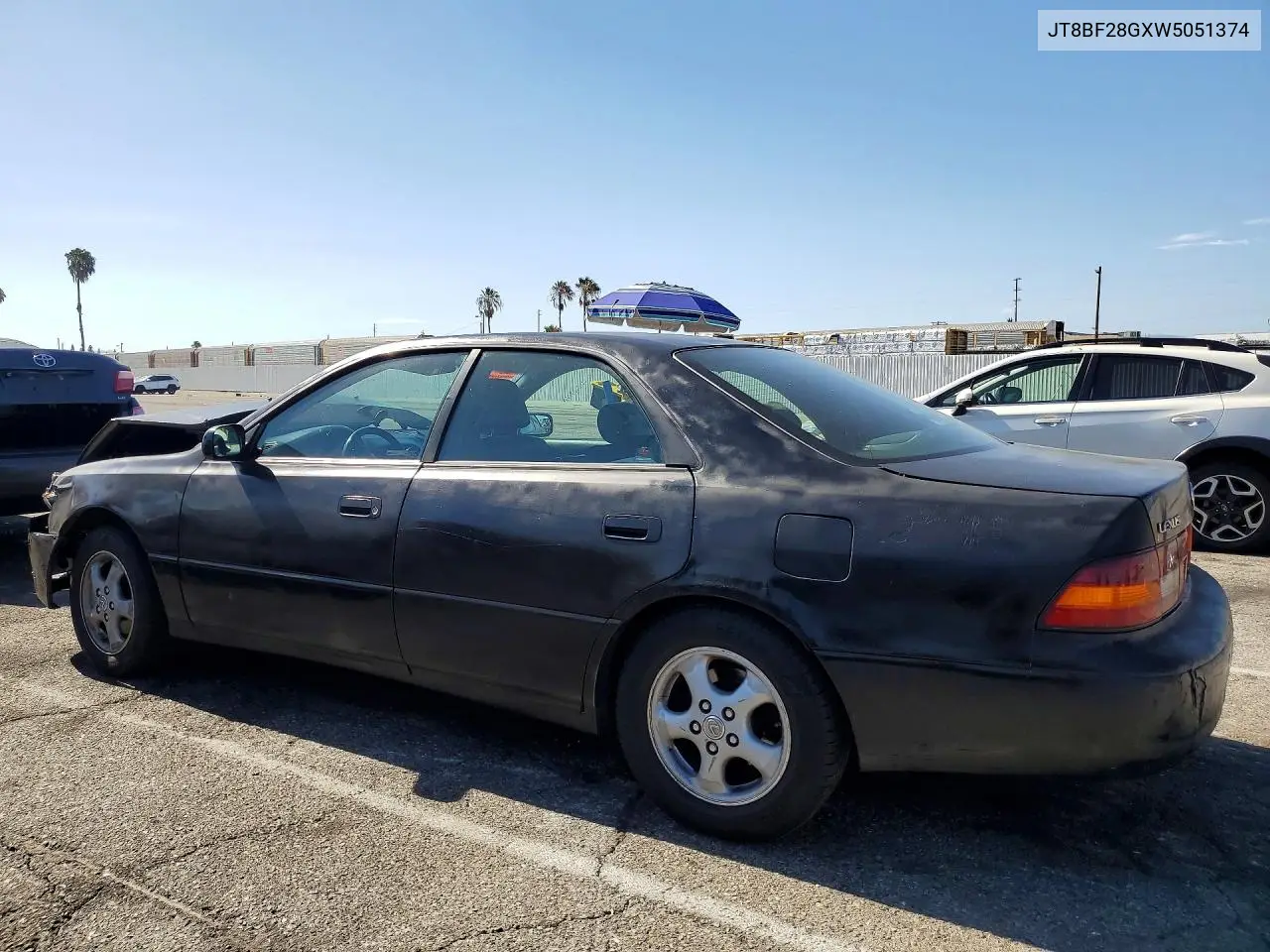 1998 Lexus Es 300 VIN: JT8BF28GXW5051374 Lot: 61530146