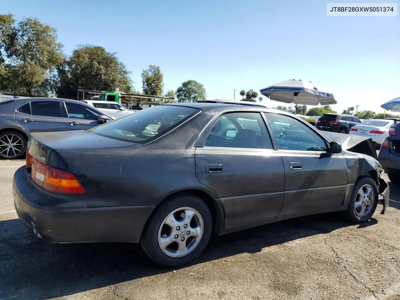 1998 Lexus Es 300 VIN: JT8BF28GXW5051374 Lot: 61530146