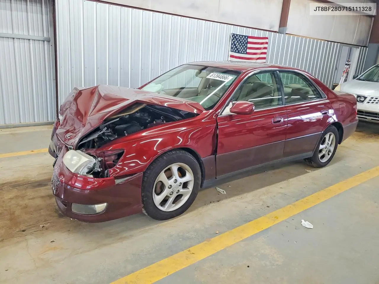 2001 Lexus Es 300 VIN: JT8BF28G715111328 Lot: 61394866