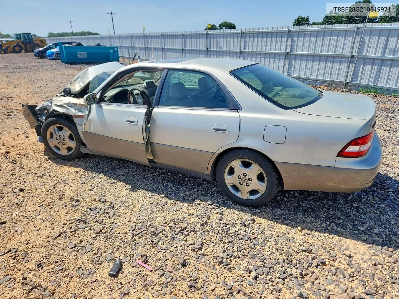 2001 Lexus Es 300 VIN: JT8BF28G210319971 Lot: 61875286
