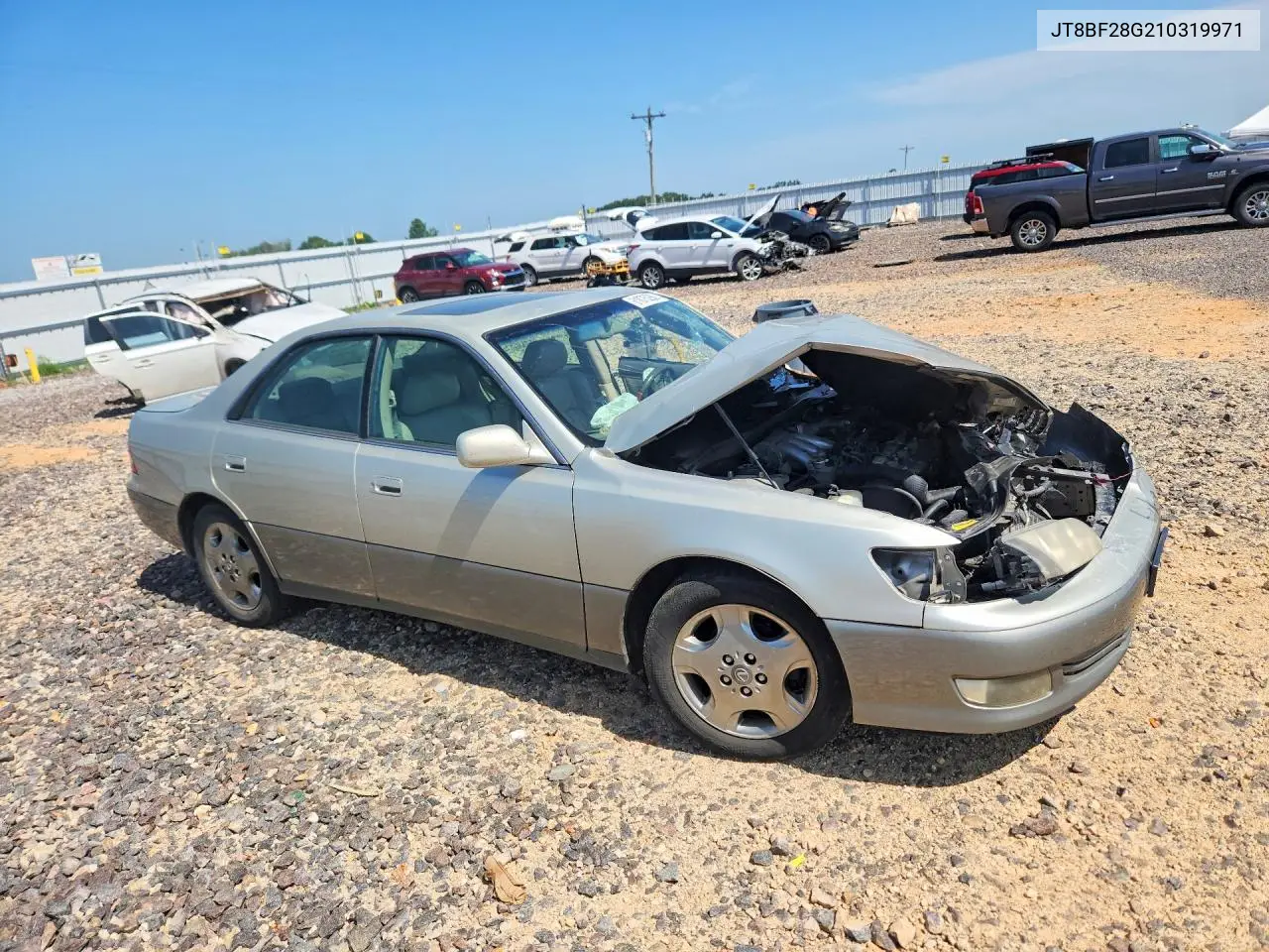 2001 Lexus Es 300 VIN: JT8BF28G210319971 Lot: 61875286