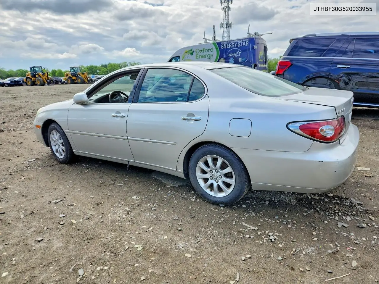 JTHBF30G520033955 2002 Lexus Es 300