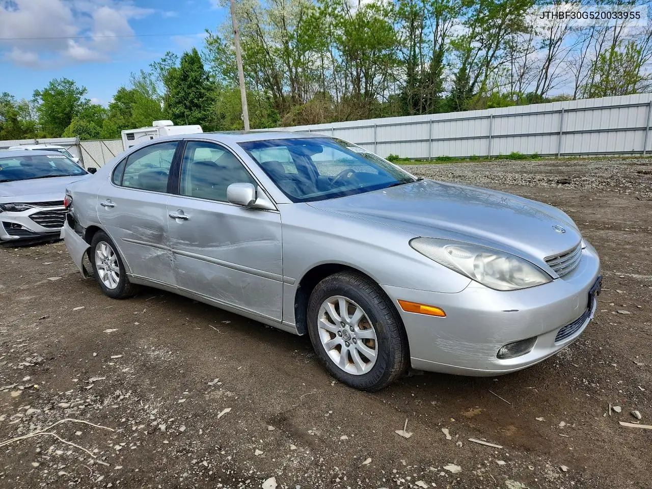 JTHBF30G520033955 2002 Lexus Es 300