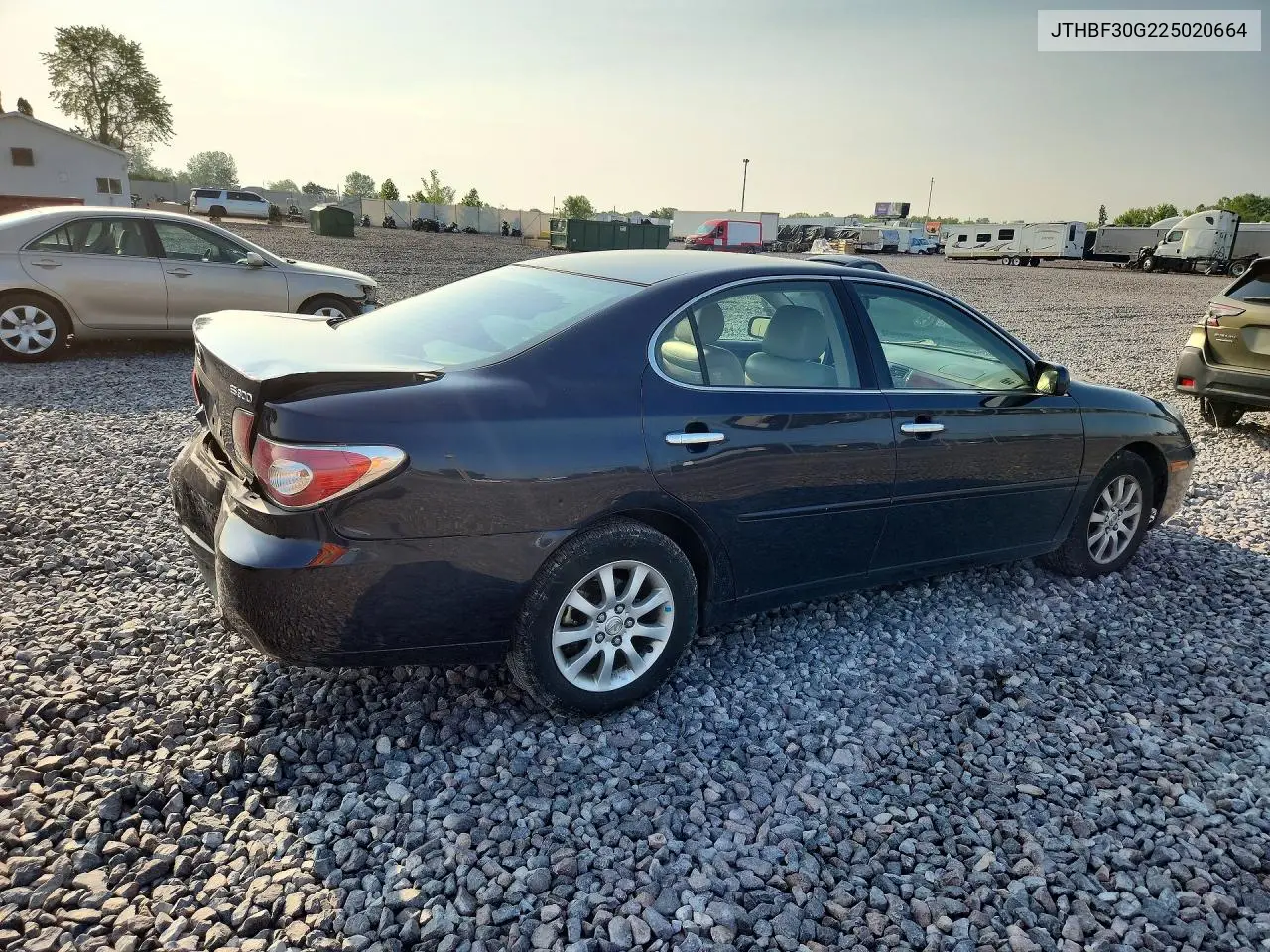2002 Lexus Es 300 VIN: JTHBF30G225020664 Lot: 61286096