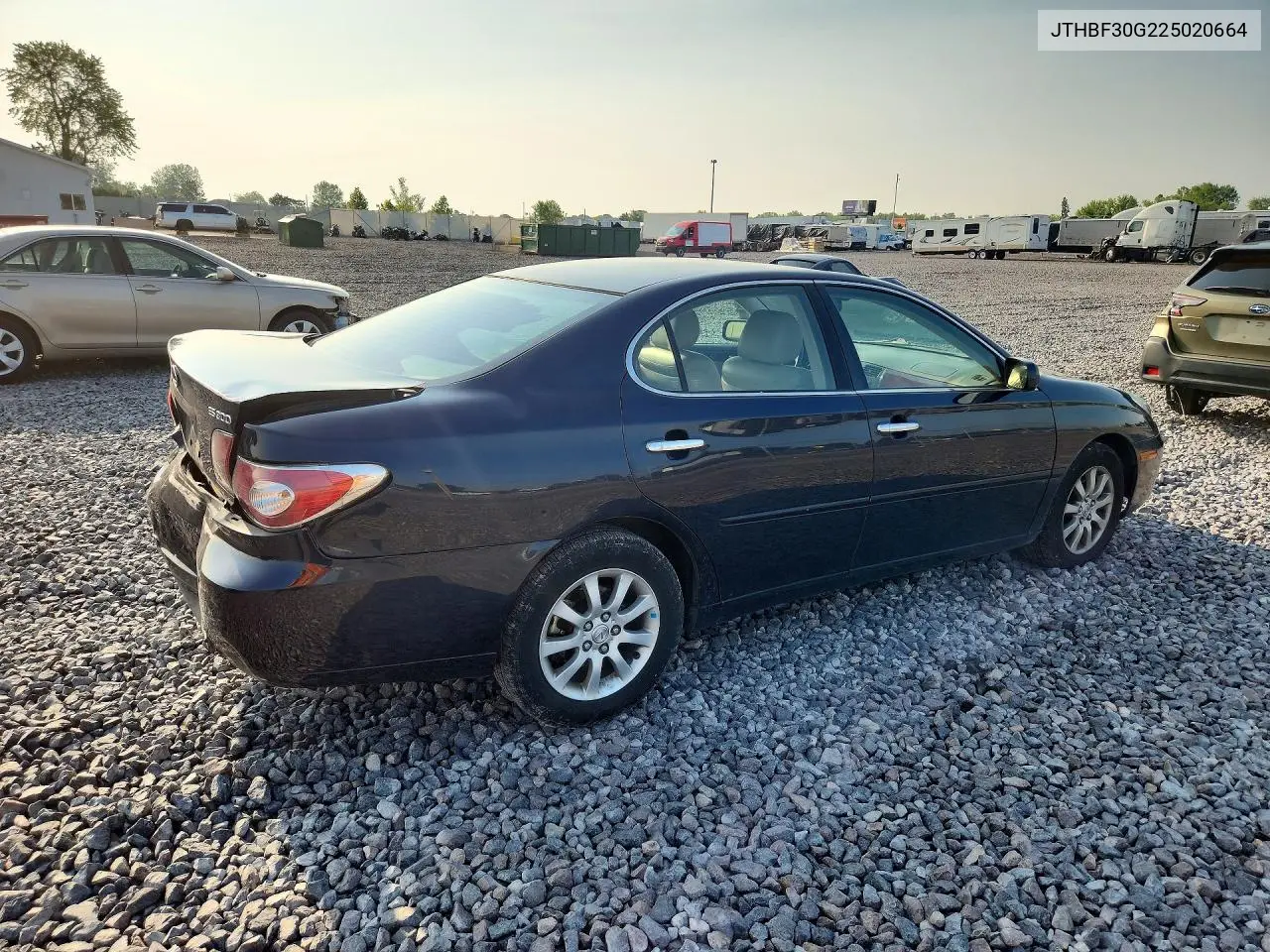 2002 Lexus Es 300 VIN: JTHBF30G225020664 Lot: 61286096