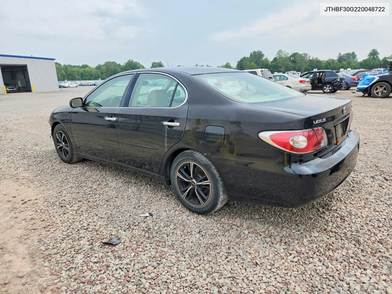 2002 Lexus Es 300 VIN: JTHBF30G220048722 Lot: 61932386