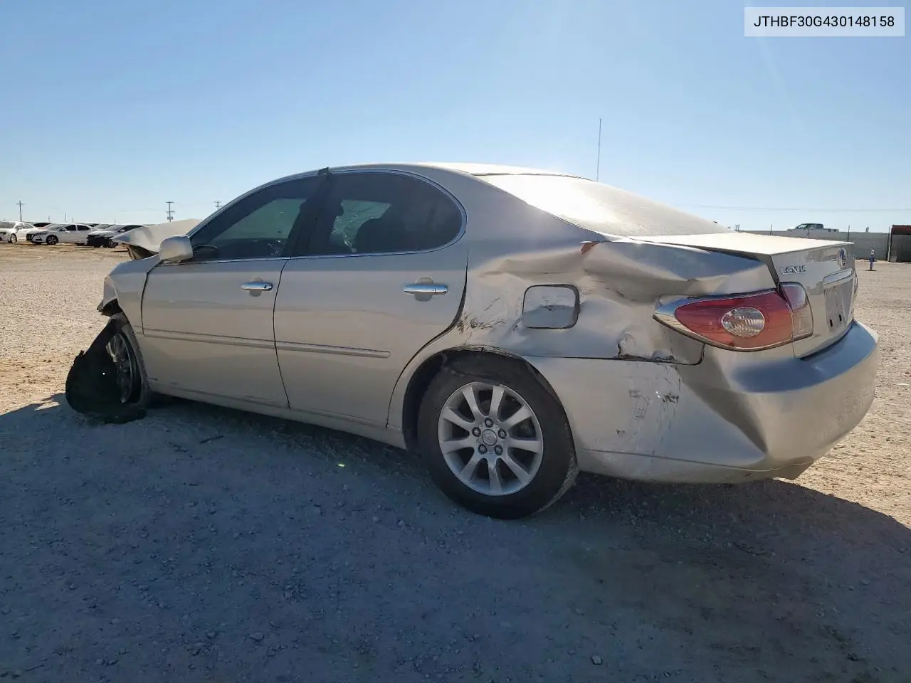 JTHBF30G430148158 2003 Lexus Es 300