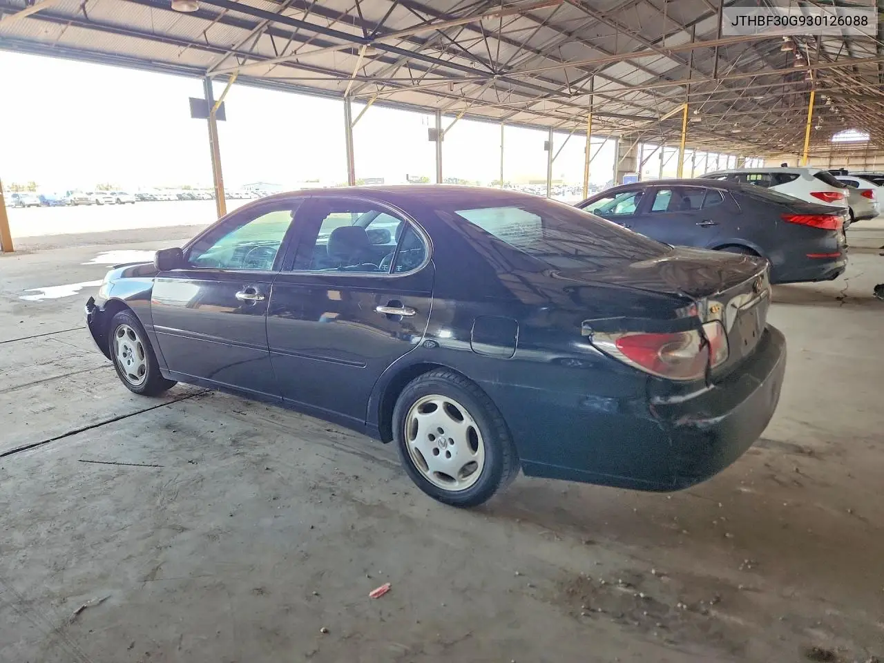 2003 Lexus Es 300 VIN: JTHBF30G930126088 Lot: 60799736