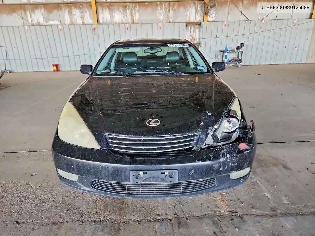 2003 Lexus Es 300 VIN: JTHBF30G930126088 Lot: 60799736