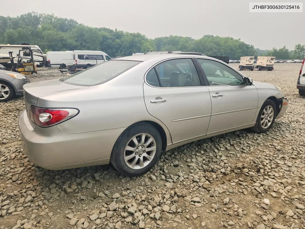 2003 Lexus Es 300 VIN: JTHBF30G630125416 Lot: 61442646
