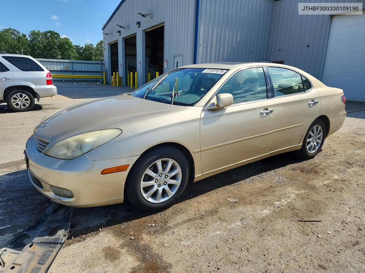2003 Lexus Es 300 VIN: JTHBF30G330109190 Lot: 61501676