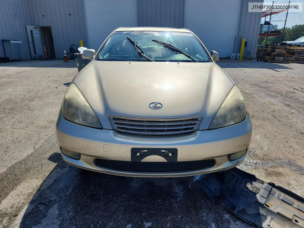 2003 Lexus Es 300 VIN: JTHBF30G330109190 Lot: 61501676