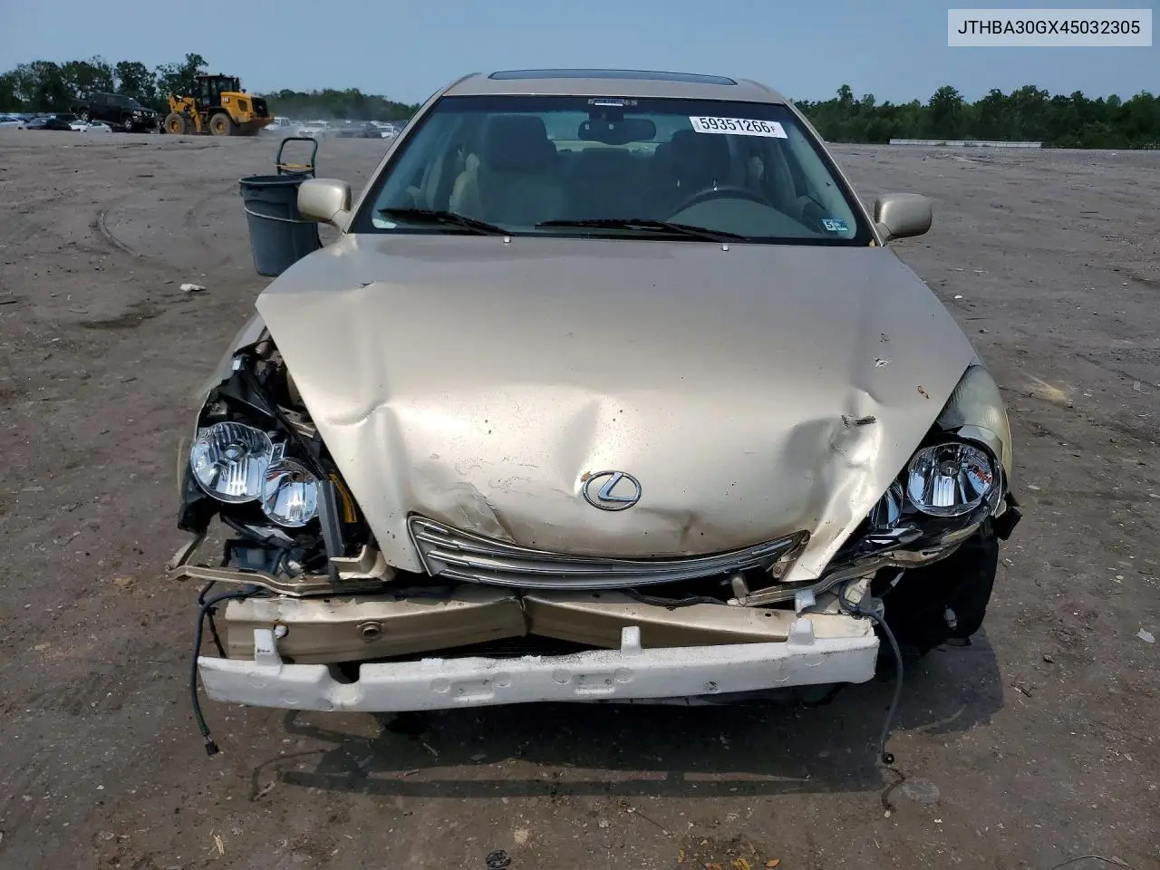 2004 Lexus Es 330 VIN: JTHBA30GX45032305 Lot: 59351266