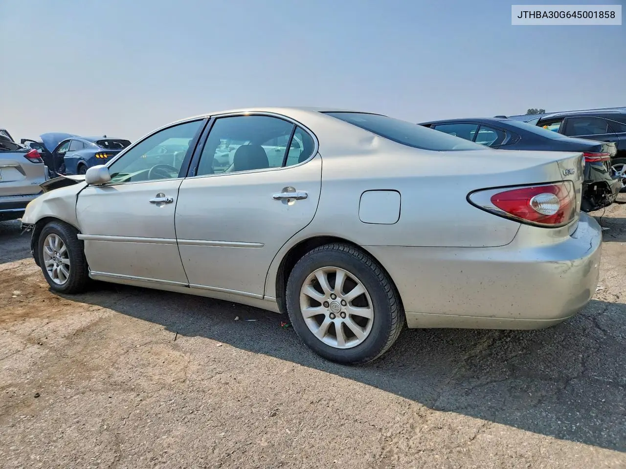 2004 Lexus Es 330 VIN: JTHBA30G645001858 Lot: 59404896