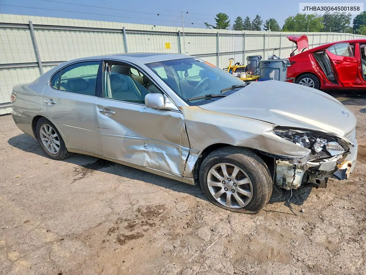 2004 Lexus Es 330 VIN: JTHBA30G645001858 Lot: 59404896