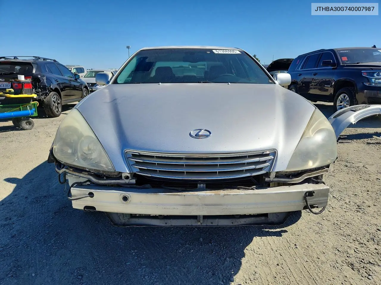 2004 Lexus Es 330 VIN: JTHBA30G740007987 Lot: 61306906
