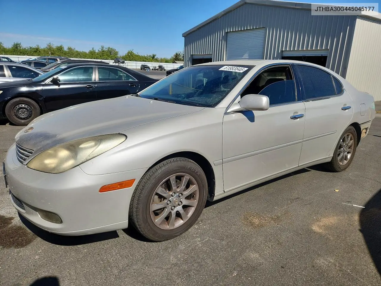 2004 Lexus Es 330 VIN: JTHBA30G445045177 Lot: 61883846