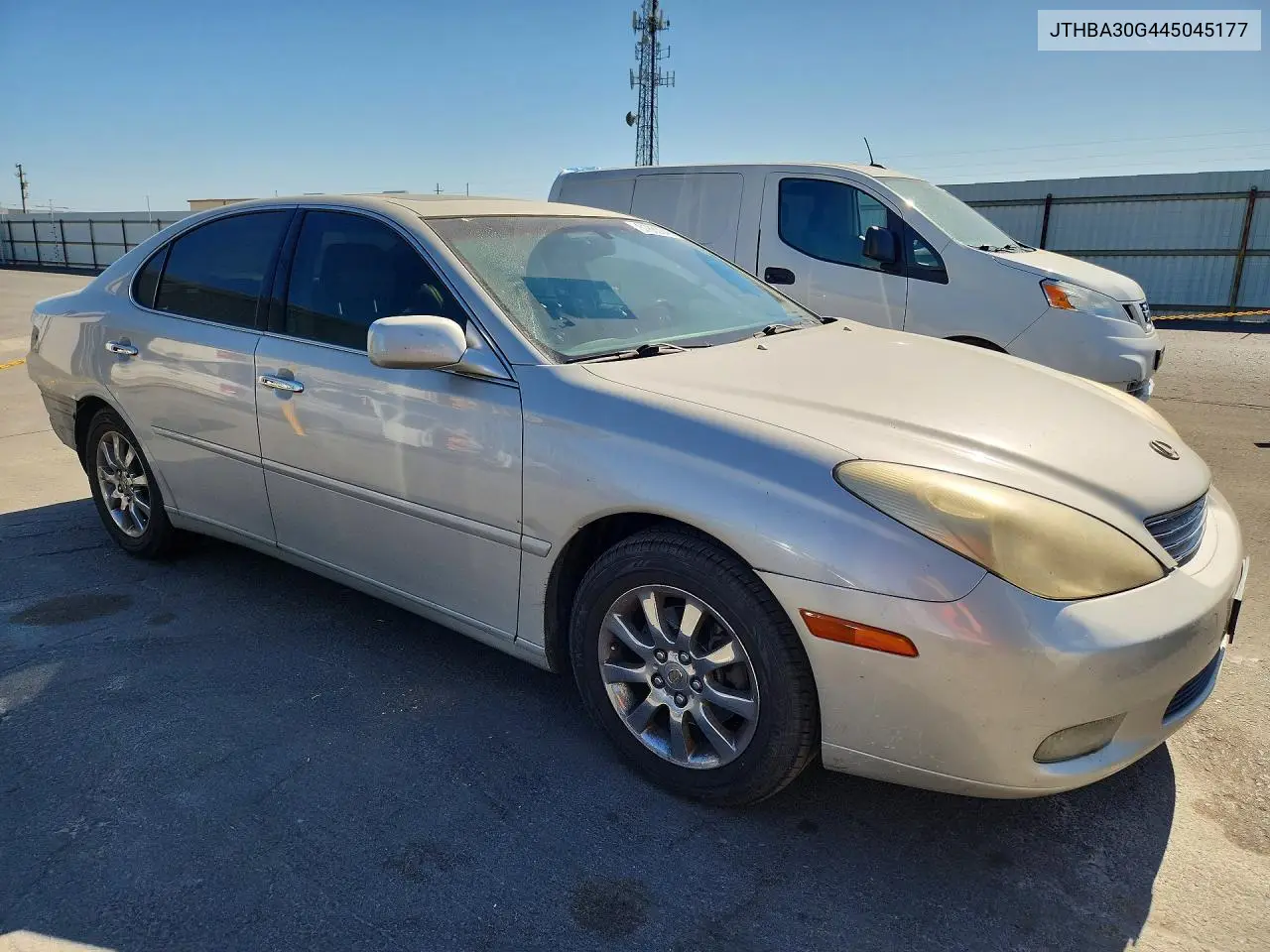 2004 Lexus Es 330 VIN: JTHBA30G445045177 Lot: 61883846