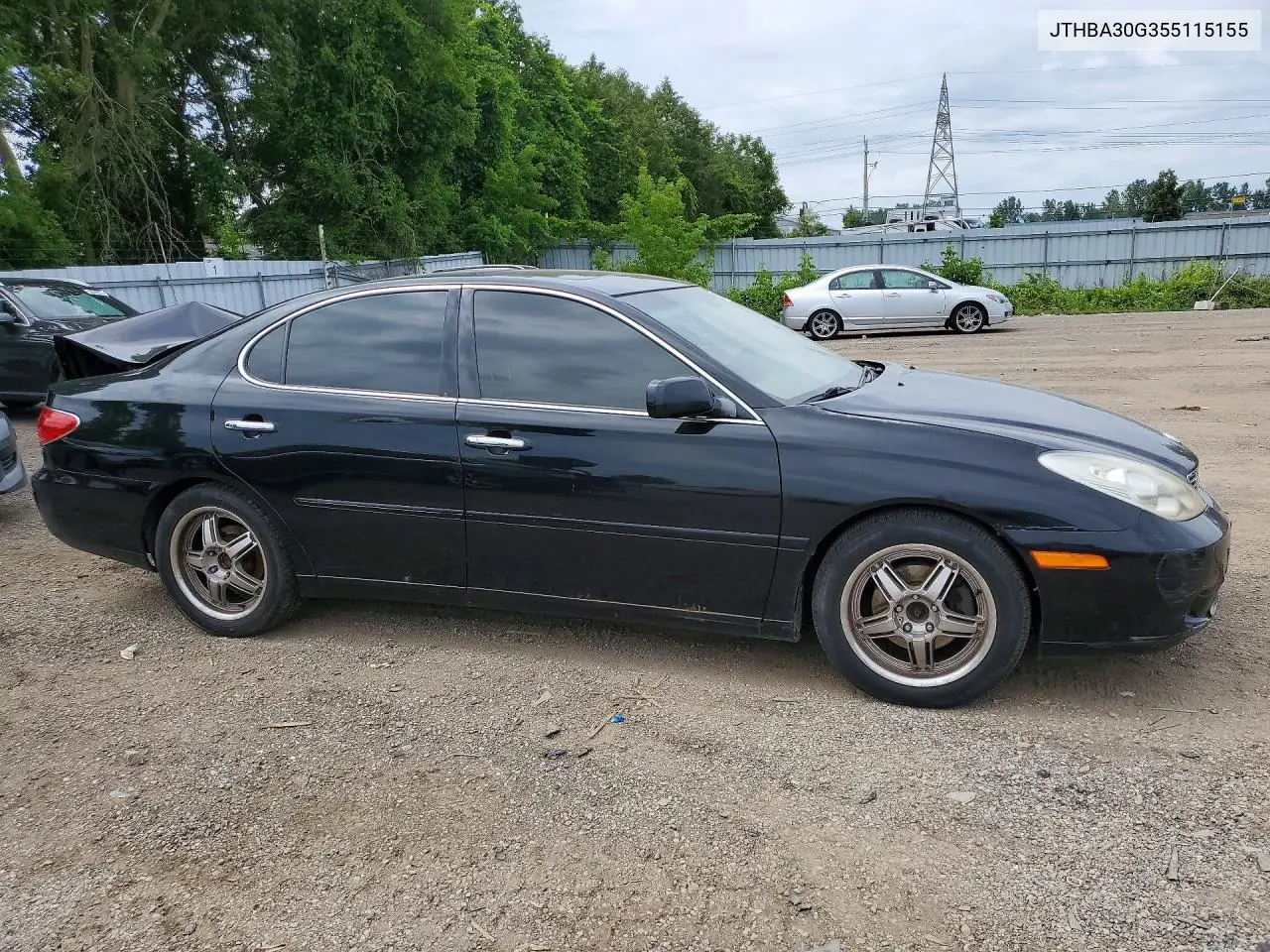 2005 Lexus Es 330 VIN: JTHBA30G355115155 Lot: 58918846