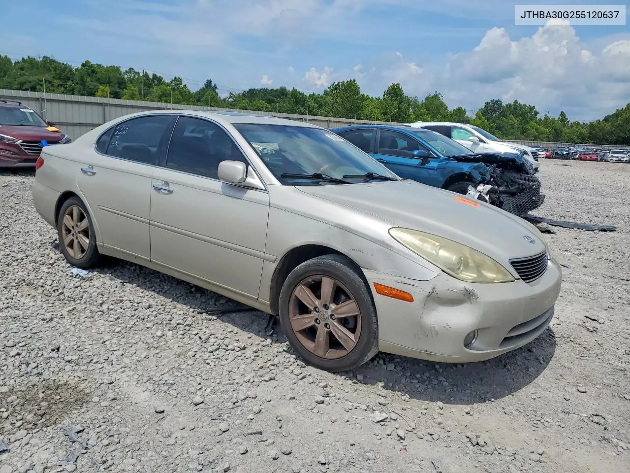 2005 Lexus Es 330 VIN: JTHBA30G255120637 Lot: 60568046