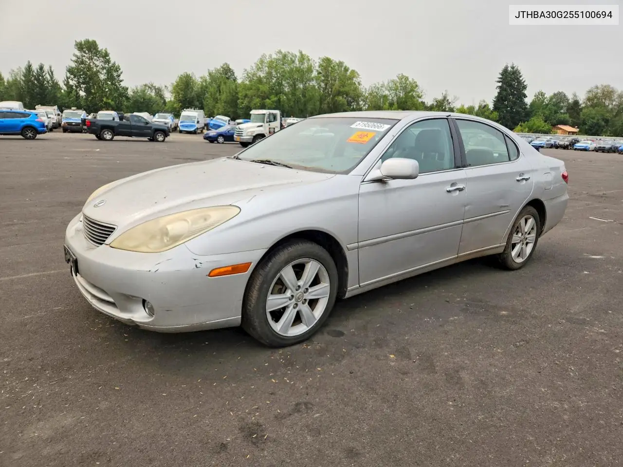 2005 Lexus Es 330 VIN: JTHBA30G255100694 Lot: 61950666