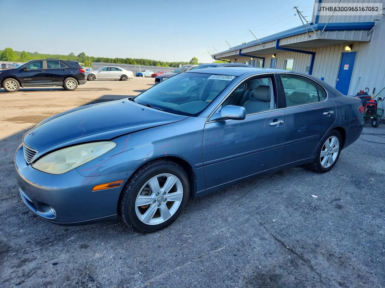2006 Lexus Es 330 VIN: JTHBA30G965167052 Lot: 57031096