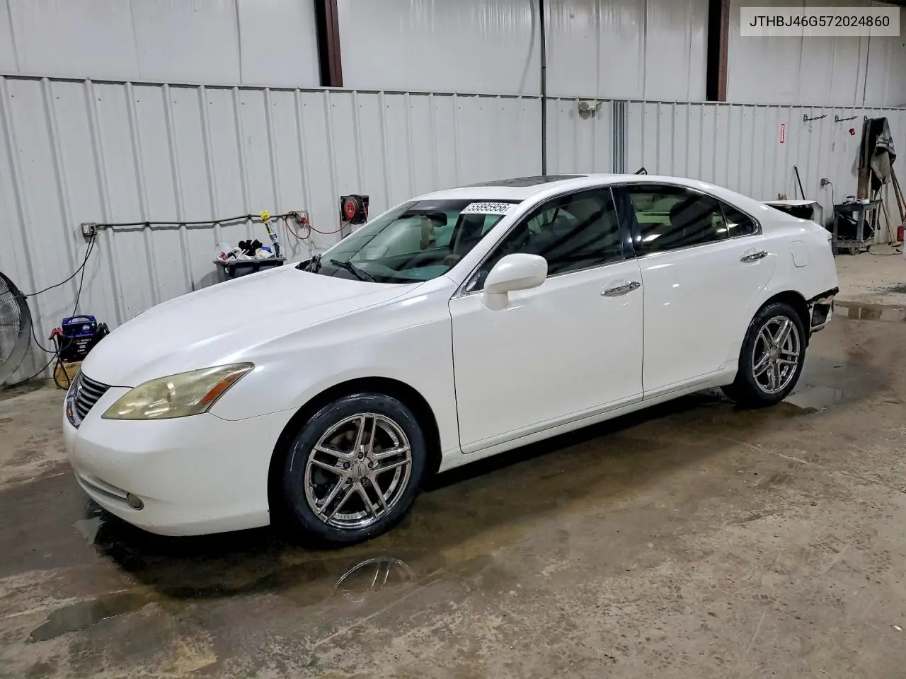 2007 Lexus Es 350 VIN: JTHBJ46G572024860 Lot: 55895956