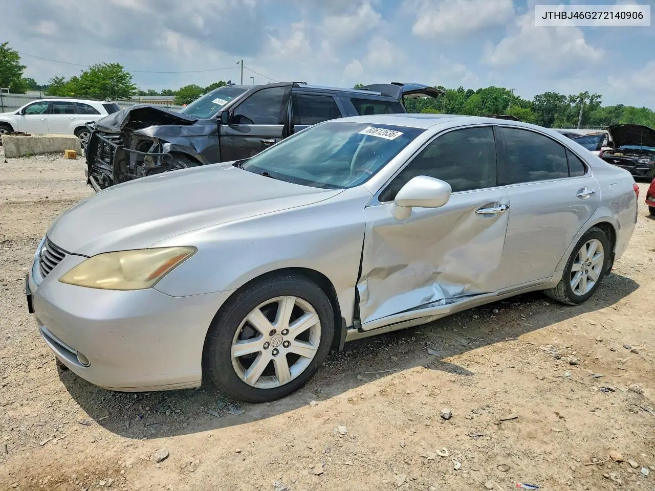 2007 Lexus Es 350 VIN: JTHBJ46G272140906 Lot: 60612636
