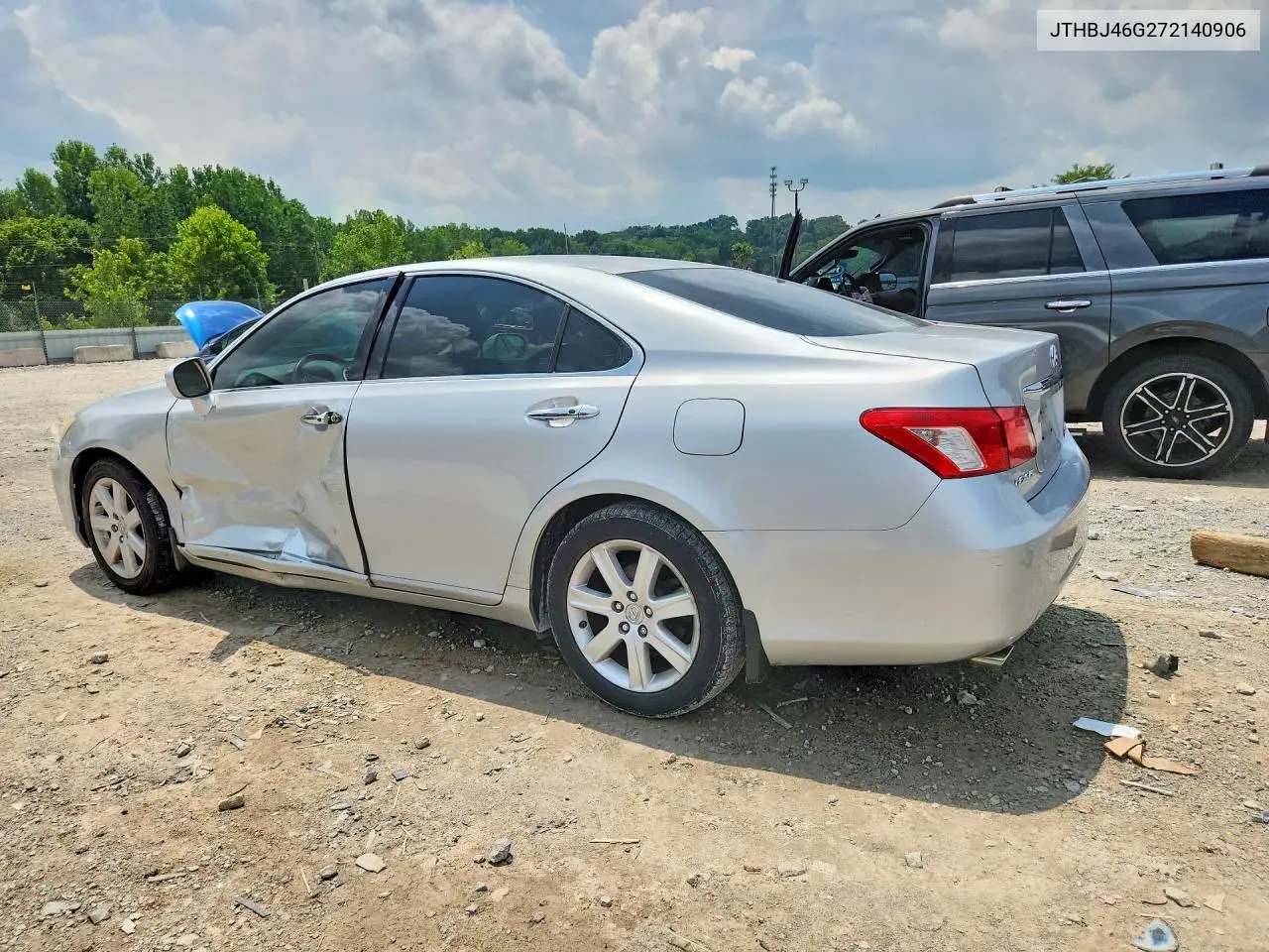 2007 Lexus Es 350 VIN: JTHBJ46G272140906 Lot: 60612636